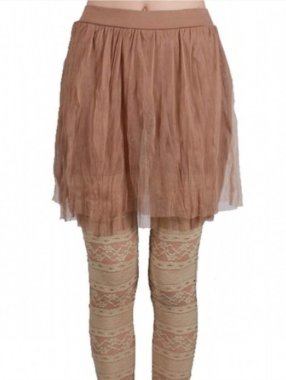Ryu-Women's Dusty Rose Tulle Skirt - Elegant Layered Style